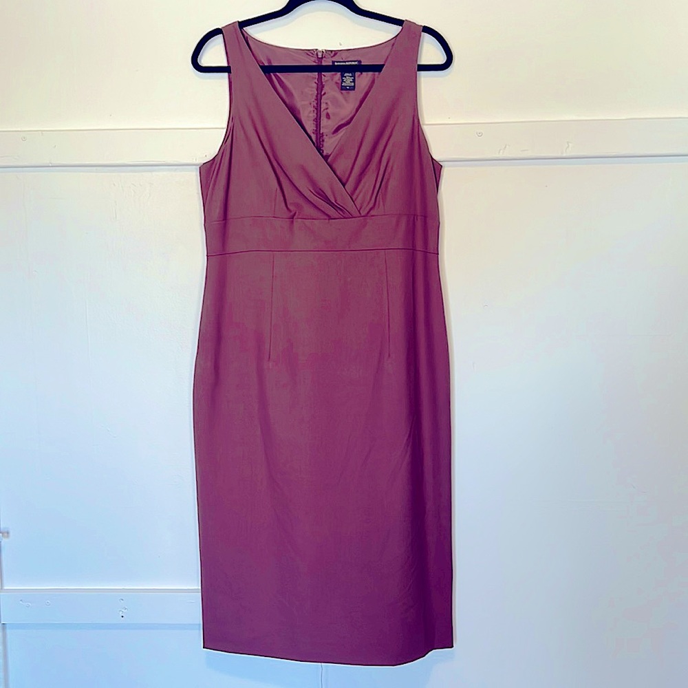 Barely worn Banana Republic Dress in a lovely rose color.
